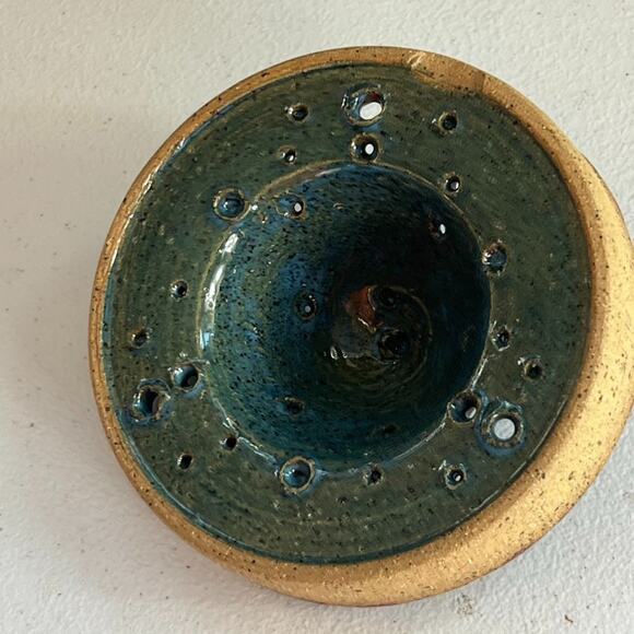 Studio Art Pottery Citrus Manual Juicer Lemon & Orange Stoneware Hand Made - Picture 8 of 11